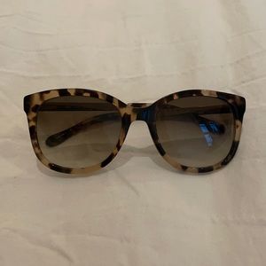 Kate Spade Gaylas Brown Tortoise Print Sunglasses
